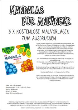 Kostenlose Mandalas für Anfänger Ausmalbilder aus dem Mandalas für Anfänger Malbuch pdf grafik